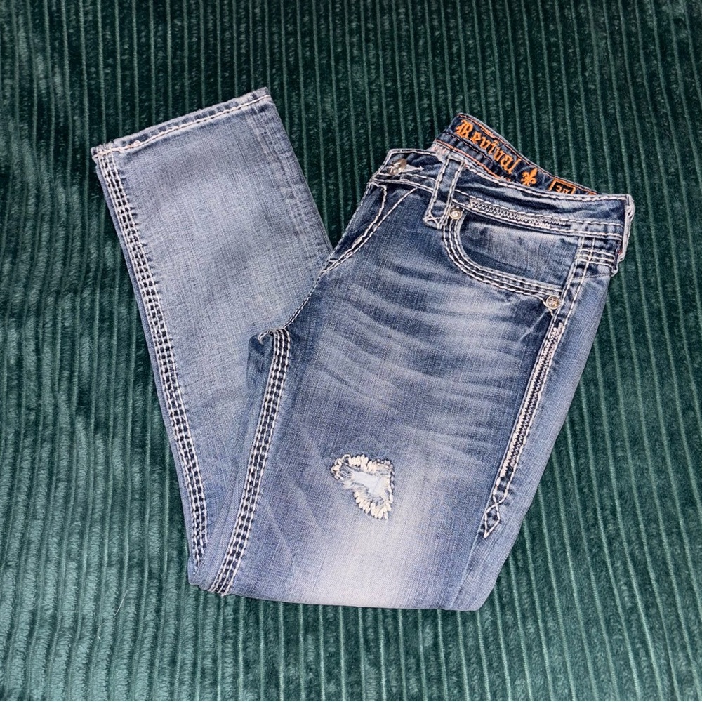Women’s Rock Revival Vintage Capris